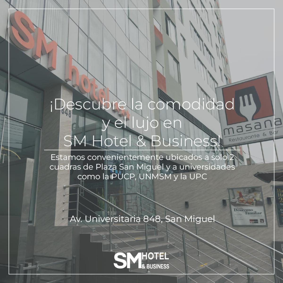 Sm Hotel Plus Lima Exterior foto
